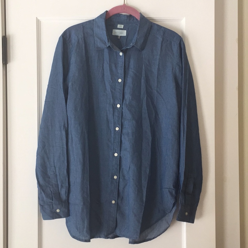 Ann Taylor LOFT chambray shirt